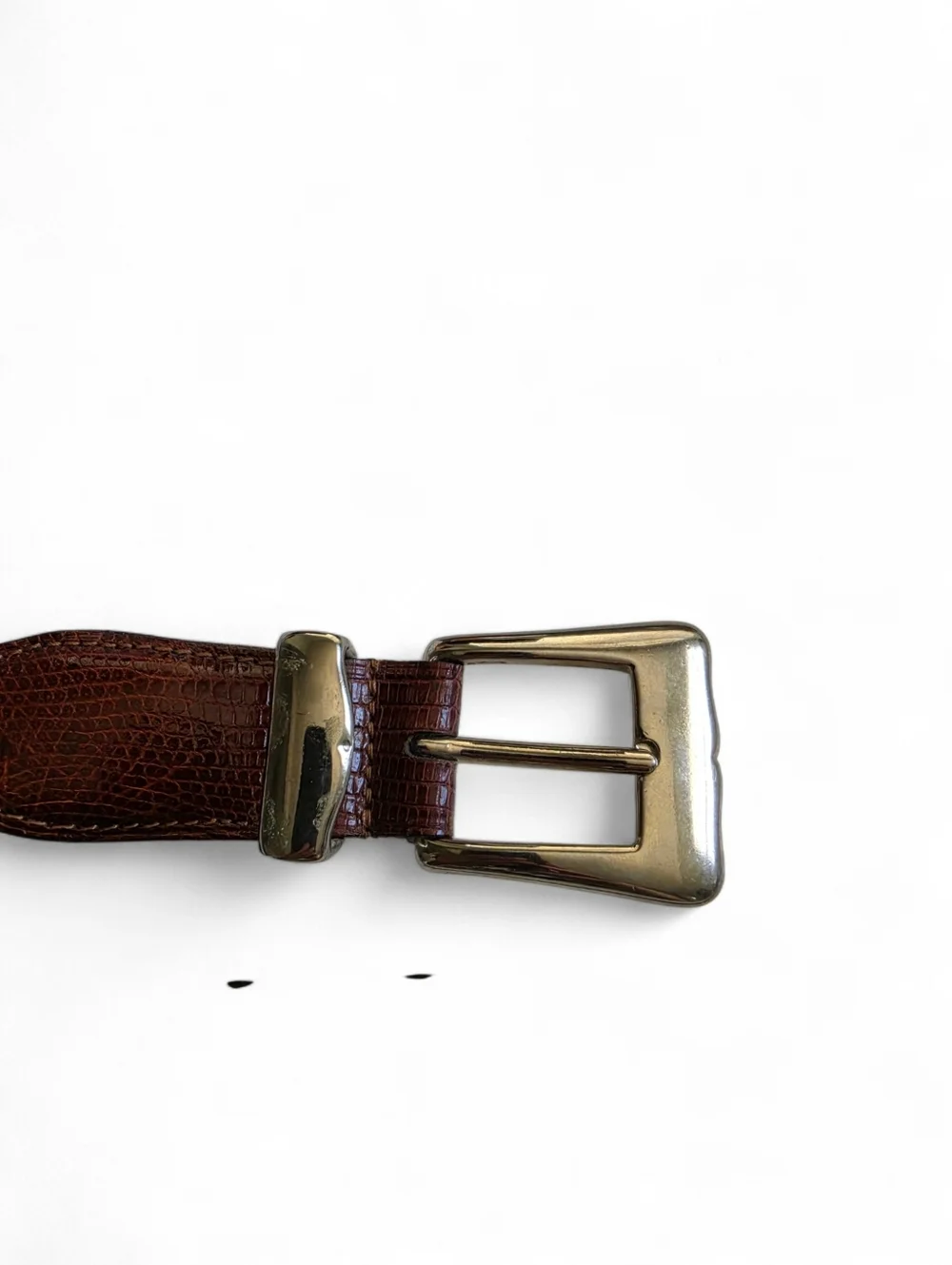 Vintage genuine lizard